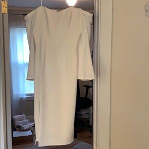 BHLDN warm white stunner of a dress